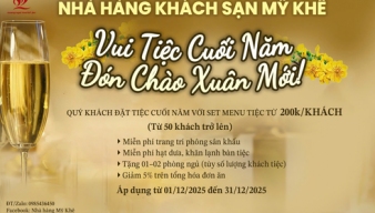 NHÀ HÀNG MỸ KHÊ - KHUYẾN MÃI CUỐI NĂM