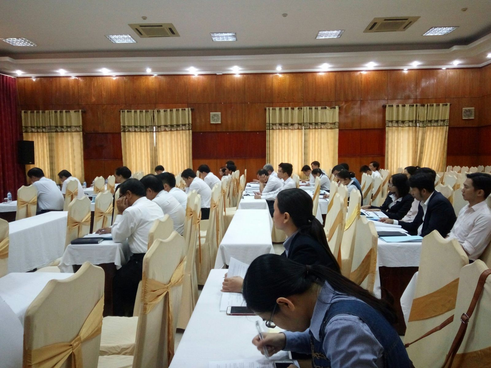 Hội nghị hỗ trợ pháp lý tỉnh Quảng Ngãi tổ chức tại Khách sạn Hùng Vương - Quảng Ngãi